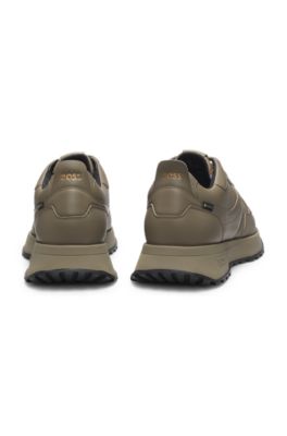 Deportivas de piel impermeables de GORE-TEX&reg;, Marr&oacute;n claro