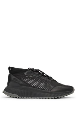 TTNM EVO Waterproof trainers in mixed materials, Black