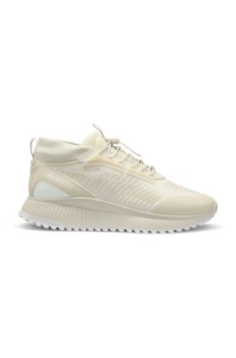 TTNM EVO Waterproof trainers in mixed materials, White