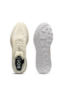TTNM EVO Waterproof trainers in mixed materials, White
