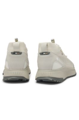 TTNM EVO Waterproof trainers in mixed materials, Light Beige