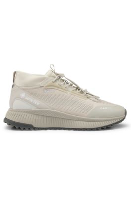 TTNM EVO Waterproof trainers in mixed materials, Light Beige