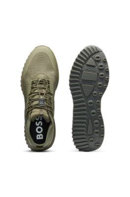 TTNM EVO Waterproof trainers in mixed materials, Green