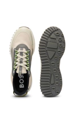  TTNM EVO GORE-TEX trainers with ribbed sole, Light Beige