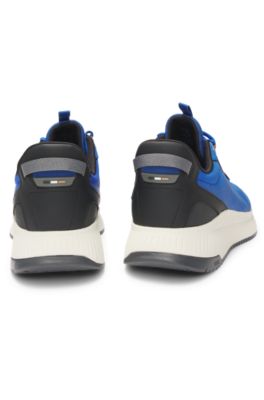 TTNM EVO trainers with ribbed sole, Light Blue