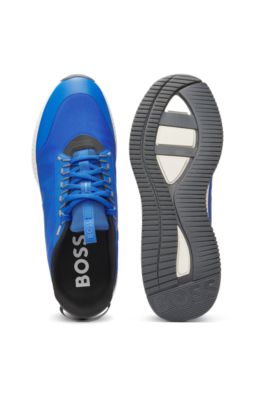 TTNM EVO trainers with ribbed sole, Light Blue