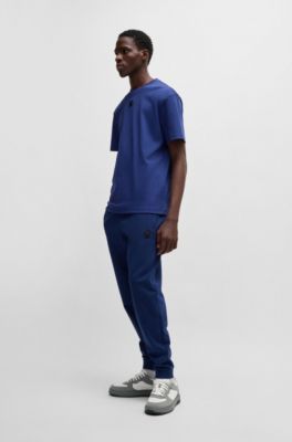 Mixed-material trainers with nubuck uppers, Light Grey