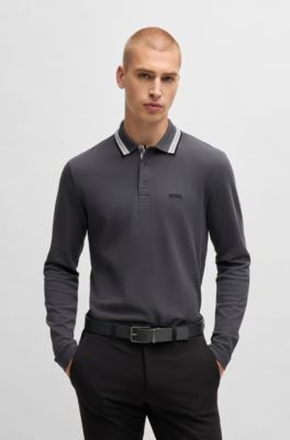 Reversible Italian leather belt in printed and coated finishes , Black