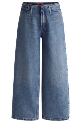 Jean Relaxed court, Bleu