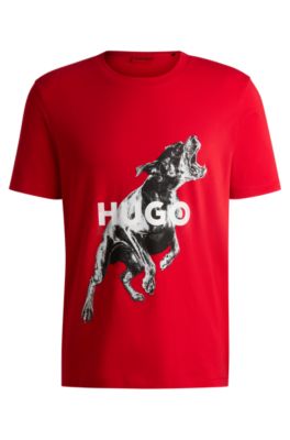 Tシャツ・カットソー BOSS Men T-shirt Fuchsia 50481923 660 s-l1200.jpg