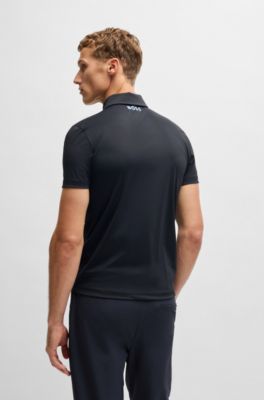 Paddy polo shirt quick-dry ribbed fabric