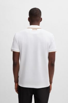 The Open polo shirt with special artwork, White