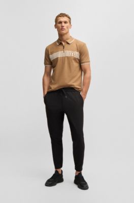 The Open polo shirt with special artwork, Beige