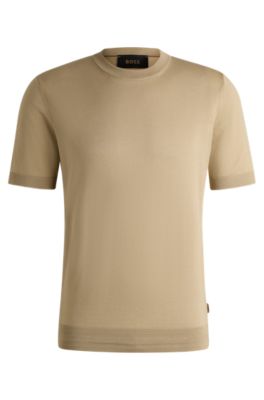 Tシャツ・カットソー HUGO BOSS 'Tiburt' T-shirt Beige hbna50521245_284_100?$