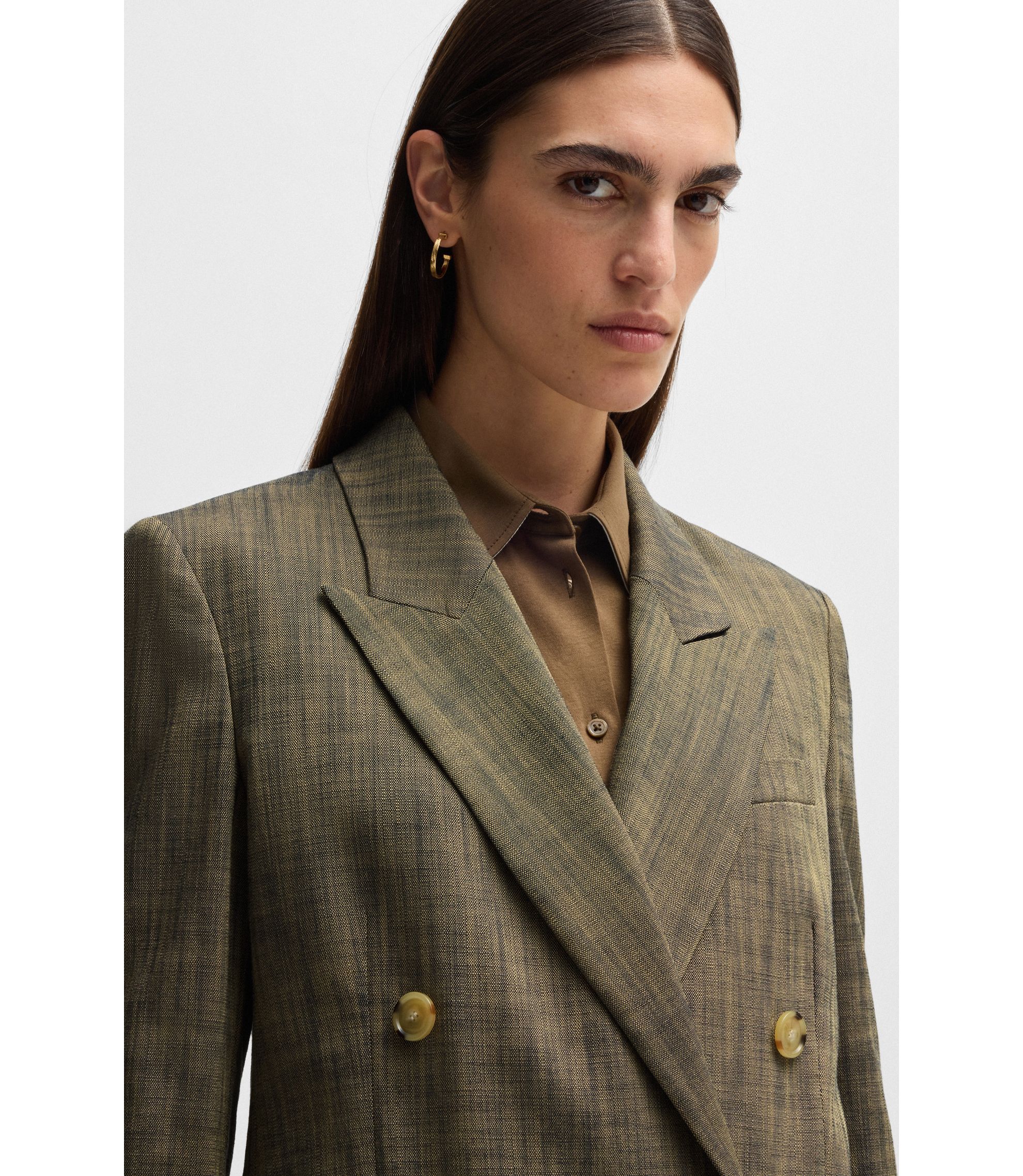 【MOUSSY】DOUBLE BREASTED BLAZER Double Breasted Blazer – MOUSSY