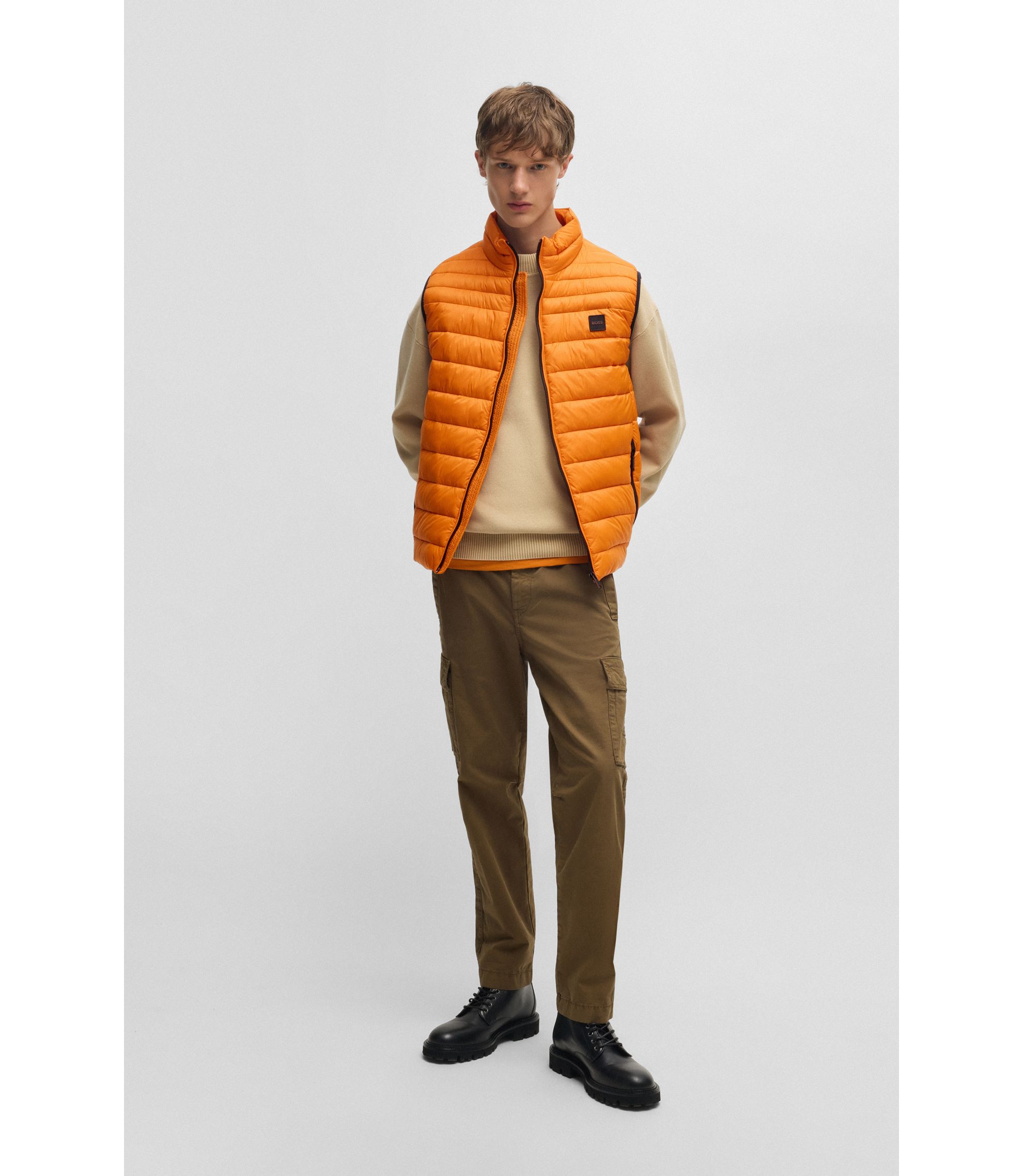 Jackets and Coats in Orange by HUGO BOSS Men