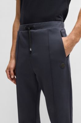 Cotton tracksuit bottoms with Double B monogram