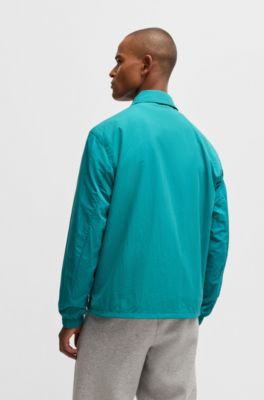 BOSS x NFL water-repellent jacket with embroidered branding, Dolphins