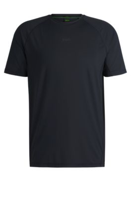 HUGO BOSS｜ (Active slim-fit T-shirt with decorative ref BOSS - Active slim-fit T-shirt with decorative reflective