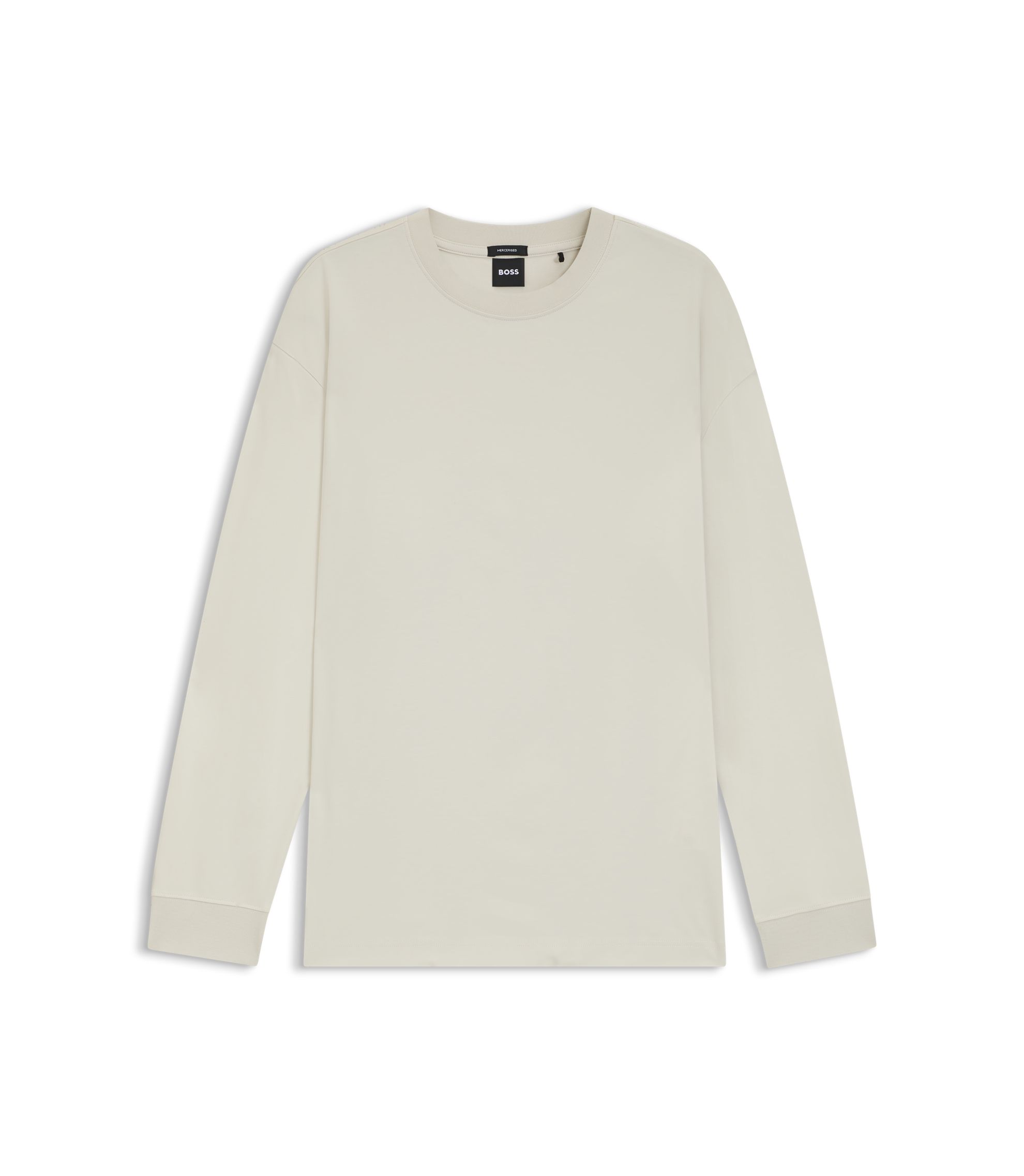 トップス archive Hugo boss Design long sleeve Hugo Black Printed Long Sleeve T-Shirt Hugo Boss