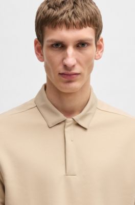 Polo shirt with antibacterial performance, Light Beige