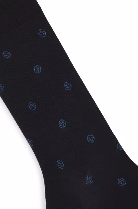Regular-length socks with Double B monograms