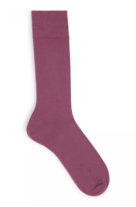 Regular-length modal-blend socks with embroidered logo