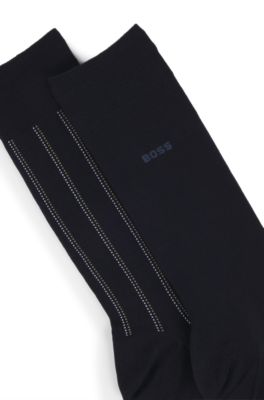 Two-pack of regular-length socks, Dark Blue