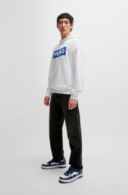 Jeans regular fit en denim de algod&oacute;n, Gris oscuro