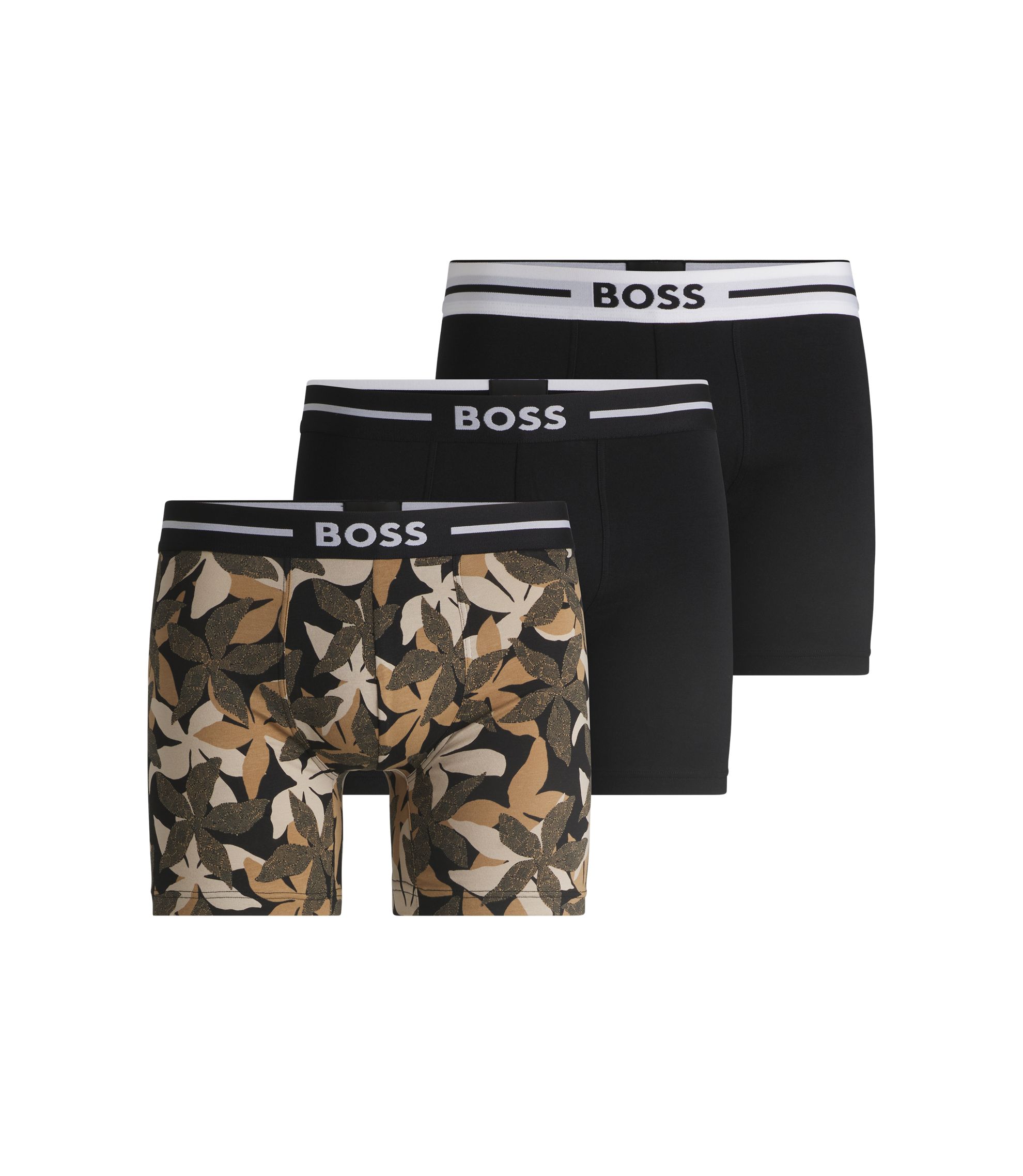 Boss Trunk 365 Print 10267258 01, Trompa Hombre, 407Dark Blue