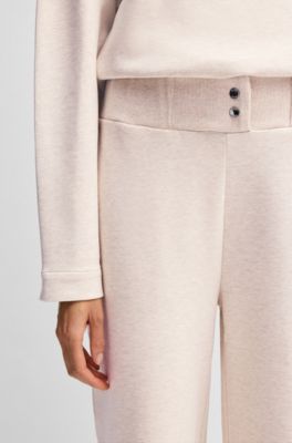 Tracksuit bottoms with Double B monogram, Pink