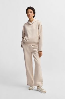 Hoodie with Double B monogram, Light Beige