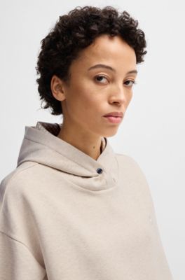 Hoodie with Double B monogram, Light Beige