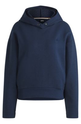 Hoodie with Double B monogram, Dark Blue