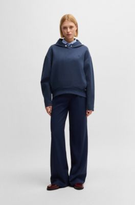 Hoodie with Double B monogram, Dark Blue