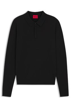 Polo slim fit de punto