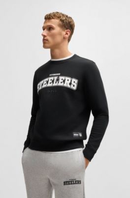 Sudadera regular fit BOSS x NFL con detalle especial de la marca, Steelers