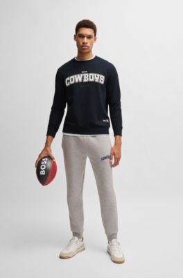 Sudadera regular fit BOSS x NFL con detalle especial de la marca, Cowboys