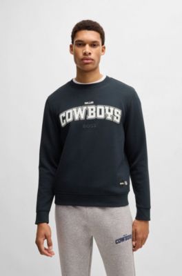Sudadera regular fit BOSS x NFL con detalle especial de la marca, Cowboys