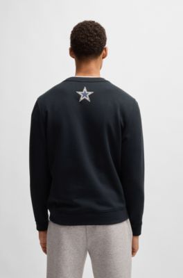 Sudadera regular fit BOSS x NFL con detalle especial de la marca, Cowboys