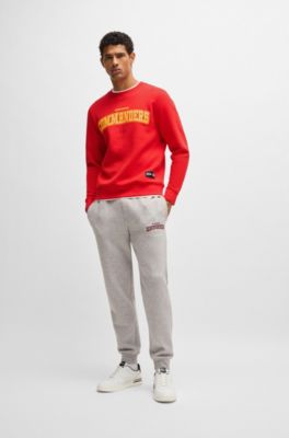 Sudadera regular fit BOSS x NFL con detalle especial de la marca, Commanders