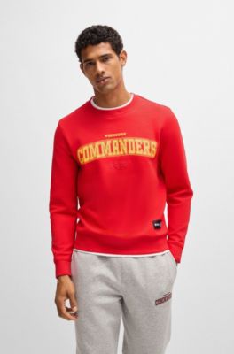 Sudadera regular fit BOSS x NFL con detalle especial de la marca, Commanders