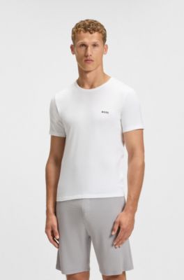 Paquete de tres camisetas de algod&oacute;n con logo bordado, Fantas&iacute;a