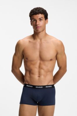 3-Pack Trunks, Dark Red