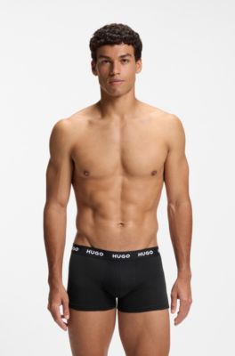 3-Pack Trunks, Dark Red