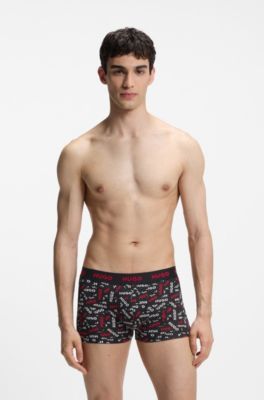 3-Pack Trunks, Light Red