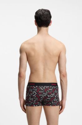 3-Pack Trunks, Light Red