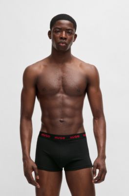 Paquete de tres calzoncillos de algod&oacute;n el&aacute;stico, Fantas&iacute;a