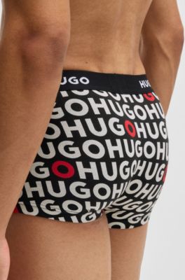 Paquete de tres calzoncillos de algod&oacute;n el&aacute;stico, Fantas&iacute;a