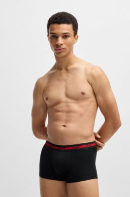 Paquete de tres calzoncillos de algod&oacute;n el&aacute;stico, Fantas&iacute;a